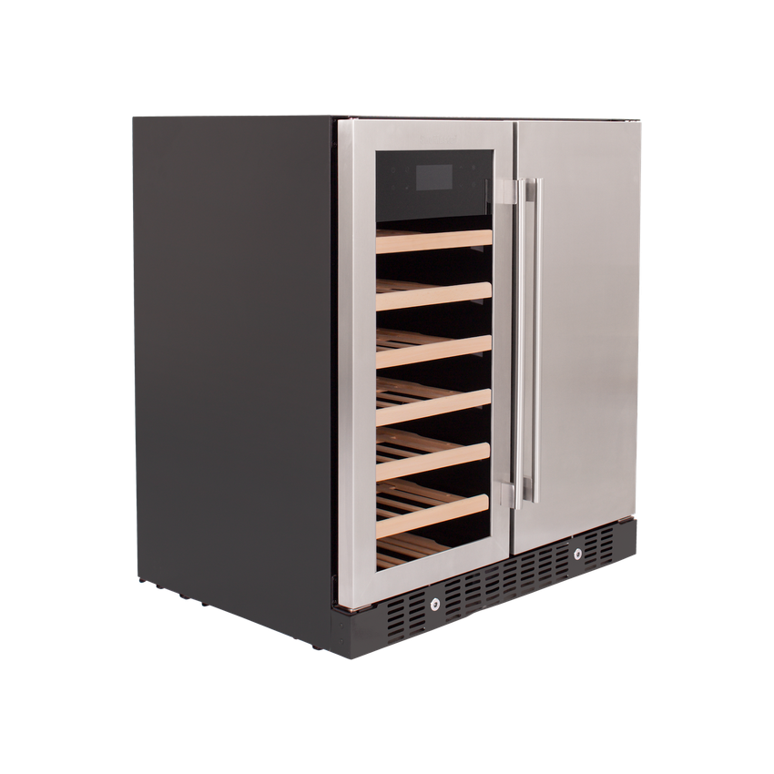 SnoMaster - 176L Double Door Stainless Steel Beverage/Wine Cooler - PRO SERIES (Photo: 2)